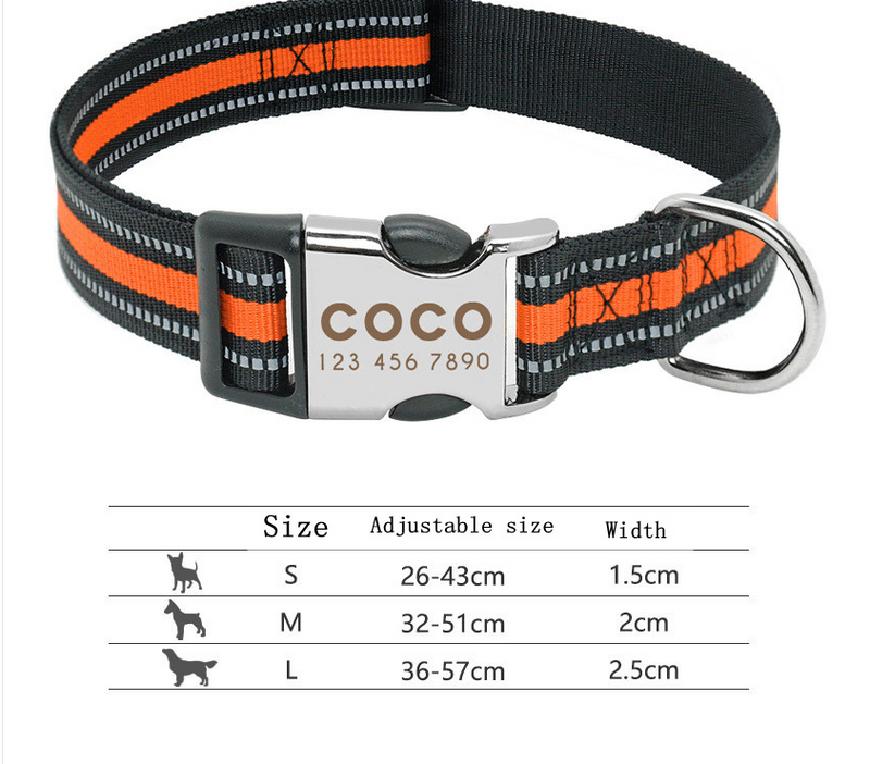 Dog Pet Supplies Collars Glow At Night - Premium all pets - Just $50.22! Shop now at Animal Bargain