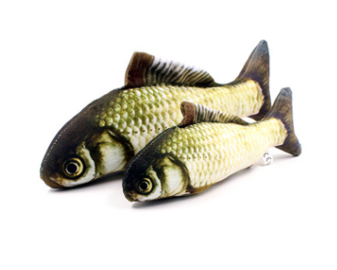 Creative Catnip Fish Pet Plush Toy Fish Cat Pillow - Premium Pet Toys - Just $11.49! Shop now at Animal Bargain