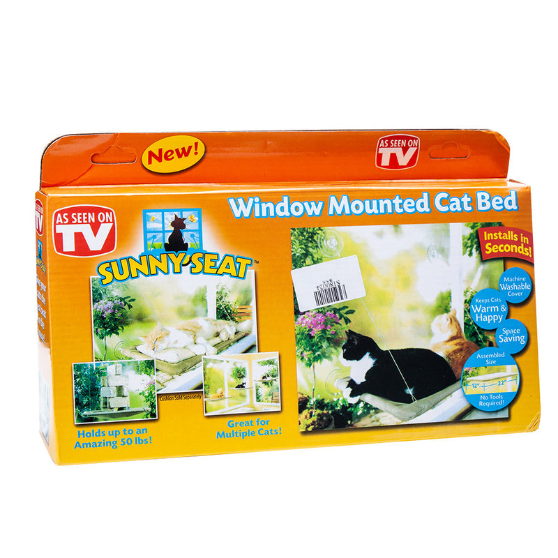 Pet Hanging Beds Cat Sunny Window Seat Mount Hammock Comfortable Cat Shelf Seat - Premium 0 - Just $26.82! Shop now at Animal Bargain