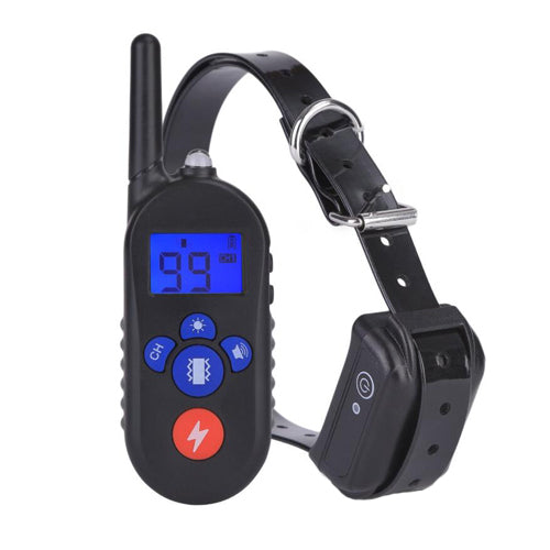 Remote Control Electric Shock Vibration Warning Pet Supplies Electronic Collar - Premium Collars + Leashes - Just $118.75! Shop now at Animal Bargain