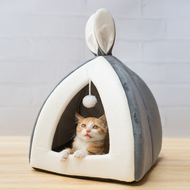 Cat House Cat House Villa Cat Bed Small Dog Kennel - Premium all pets - Just $25.47! Shop now at Animal Bargain