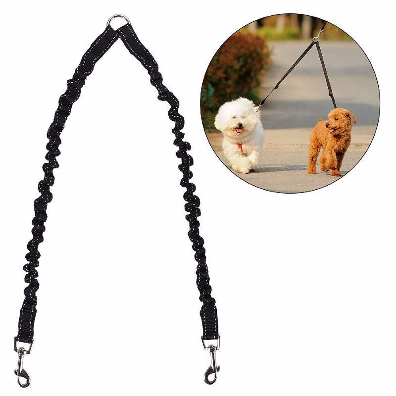 Pet Dog Nylon Leash Double Head Collar - Premium Collars + Leashes - Just $11.73! Shop now at Animal Bargain