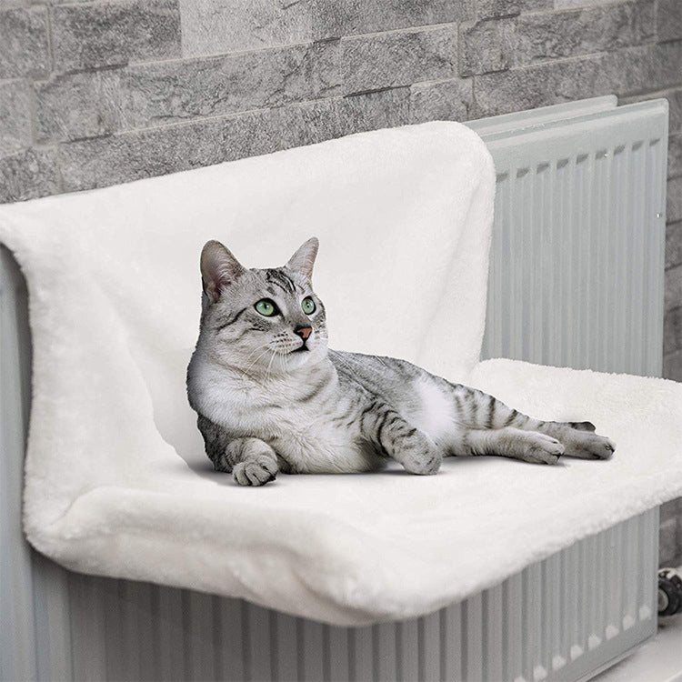 Iron Frame Cat Bed Cat Hammock Radiator Bed - Premium All Pets - Just $39.34! Shop now at Animal Bargain