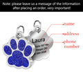 Customized Personality Stainless Steel Bone Dog Id Tag - Premium all pets - Just $29.74! Shop now at Animal Bargain