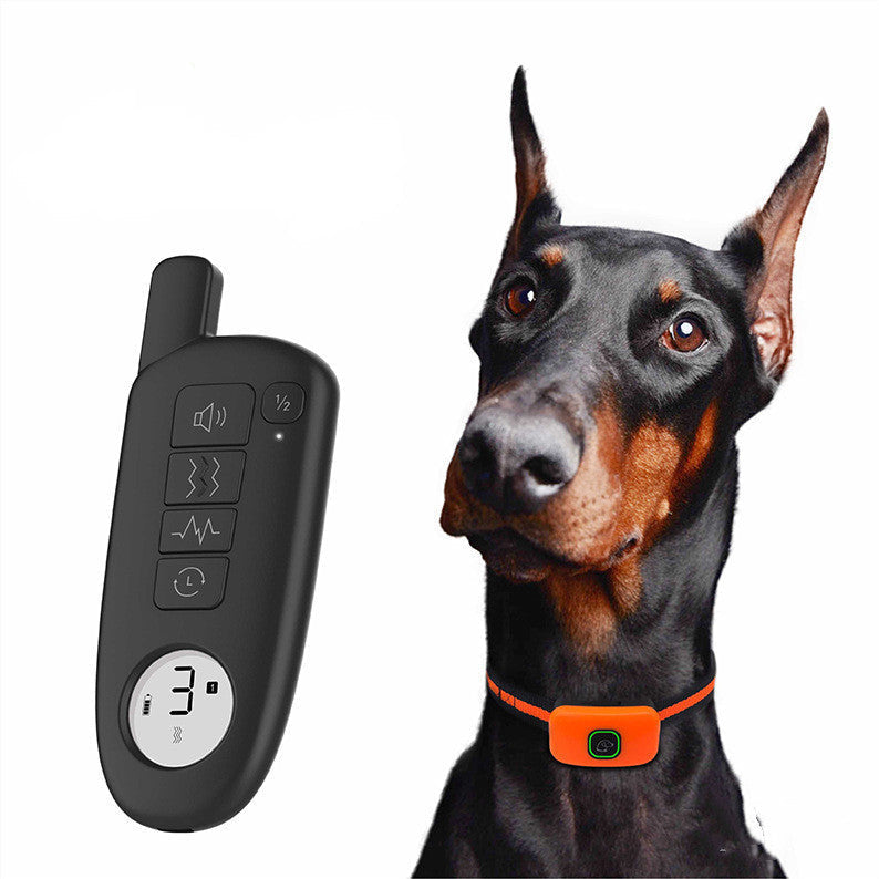 Dog Training Device LED Digital Display Training Supplies E-Commerce Factory Source Product Explosion Bark Control Remote Control 2019 - Premium all pets - Just $131.40! Shop now at Animal Bargain