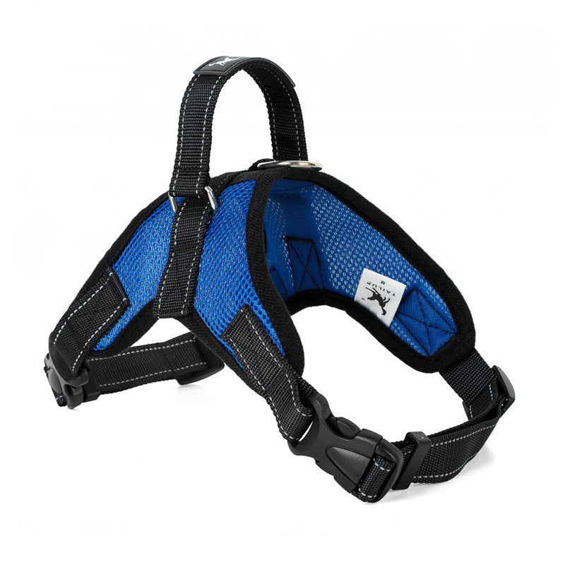 Explosion-Proof Net Cloth Dog Saddle Chest Harness - Premium all pets - Just $13! Shop now at Animal Bargain