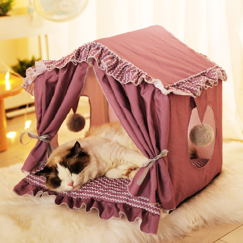 Foldable Summer Cat Bed House Cat Tent Kennel Pet Beds For Dog Cat House Dog Bed Dog House Cat Hammock Pet Products - Premium Beds - Just $71.43! Shop now at Animal Bargain