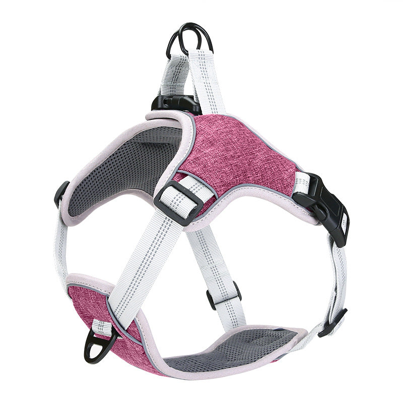 Adjustable Reflective Chest And Back For Pets Going Out - Premium All Pets - Just $34.18! Shop now at Animal Bargain