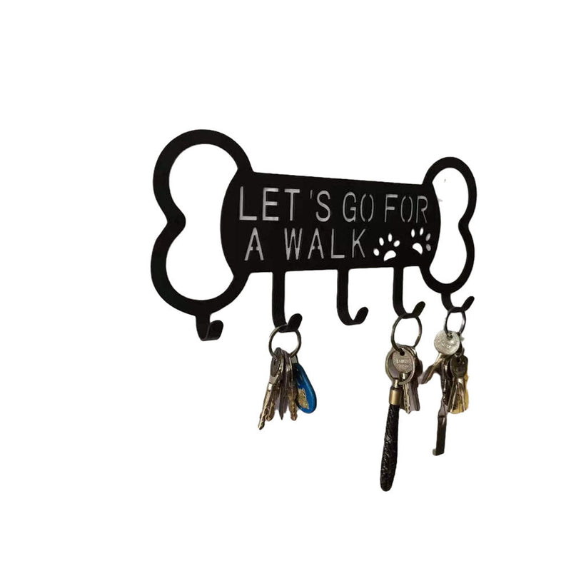 Perforated Pet Dog Rope Iron Art Coat Hook Custom Perforated Animal Clothing Metal Coat Hook - Premium Collars + Leashes - Just $41.85! Shop now at Animal Bargain