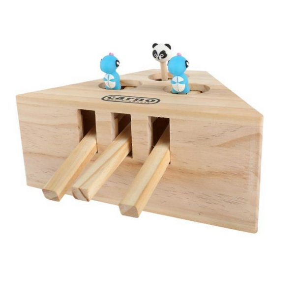 Solid Wood Cat Toy , Hamsters, Kittens, Interactive Toys - Premium 0 - Just $53.76! Shop now at Animal Bargain