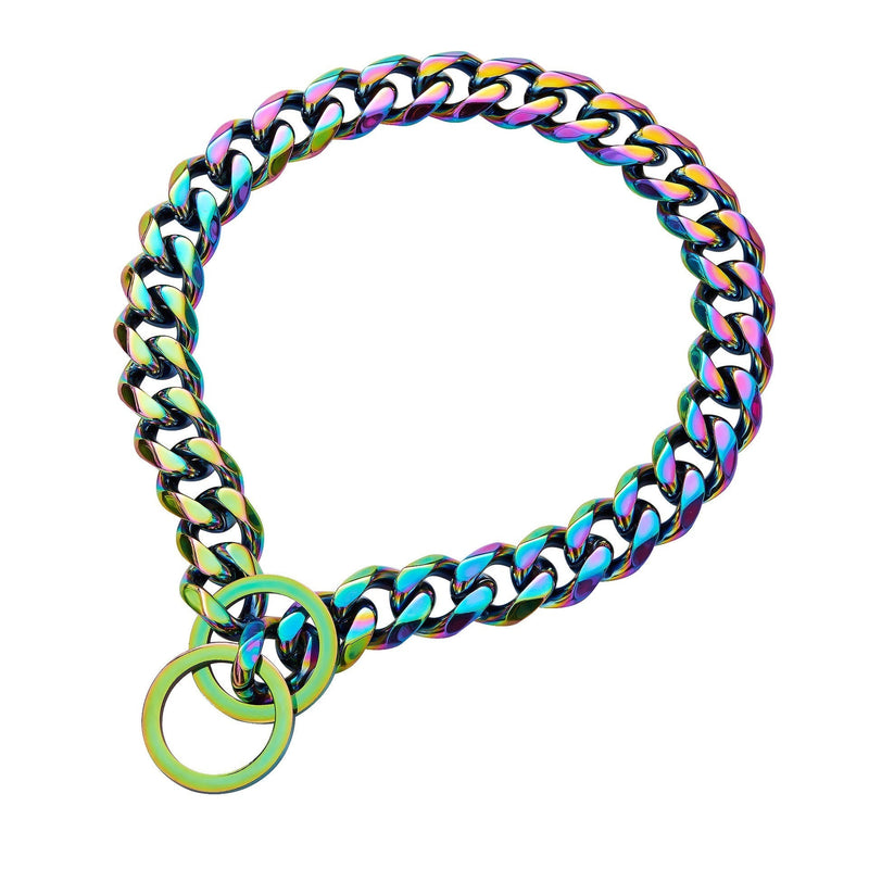 Stainless Steel Color Plating Pet Dog Chain - Premium 0 - Just $40.80! Shop now at Animal Bargain
