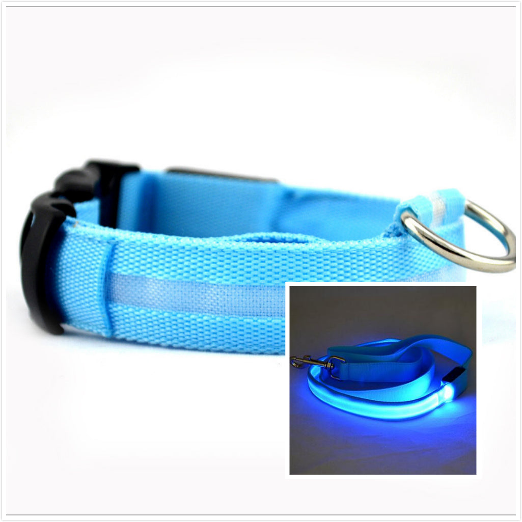 Dog LED luminous collar - Premium all pets - Just $21.47! Shop now at Animal Bargain