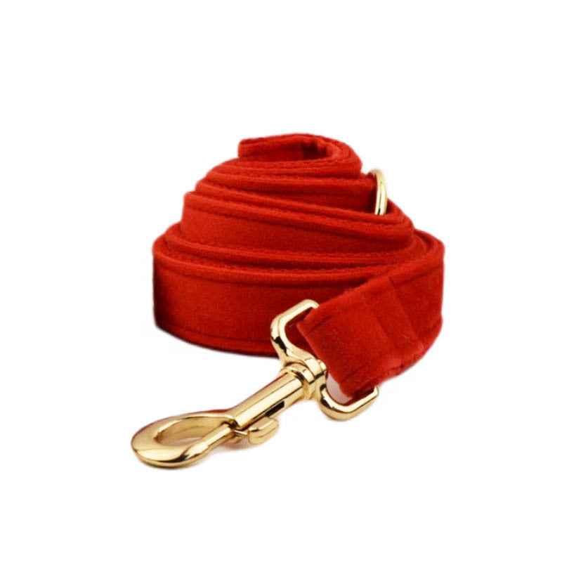 Pet Collar Dog Fabric Velvet - Premium Collars + Leashes - Just $12.46! Shop now at Animal Bargain