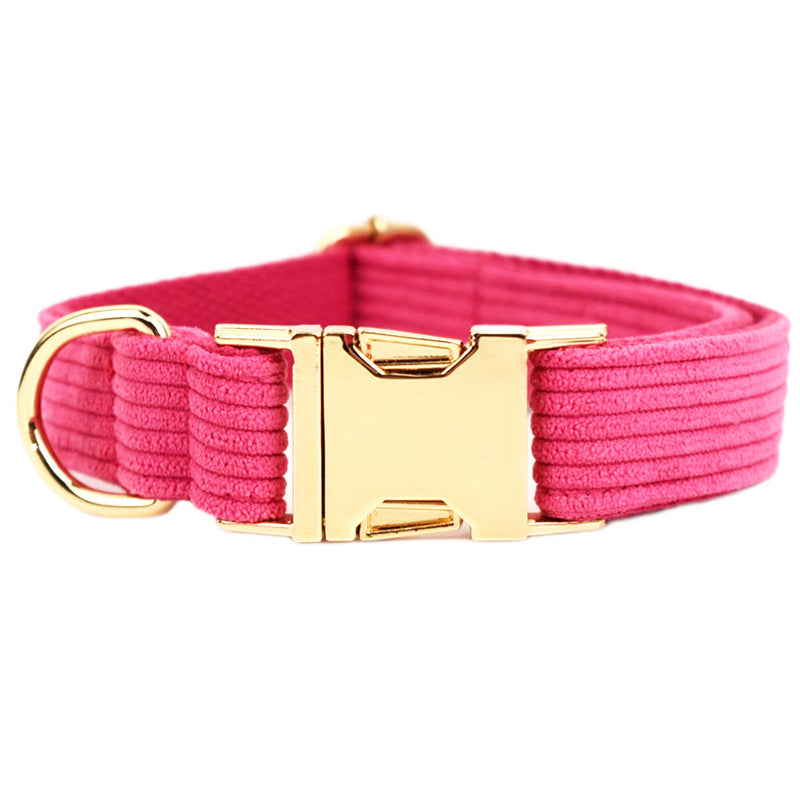 Pet Collar Dog Fabric Velvet - Premium Collars + Leashes - Just $12.46! Shop now at Animal Bargain