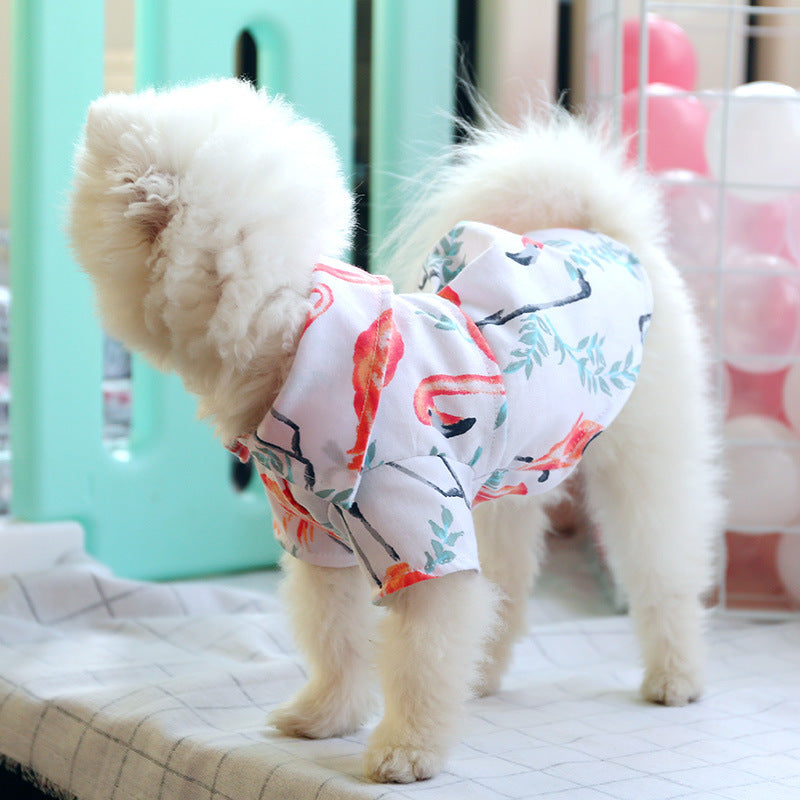 Small dog than the bear pomei thin summer cute shirt - Premium 0 - Just $32.41! Shop now at Animal Bargain