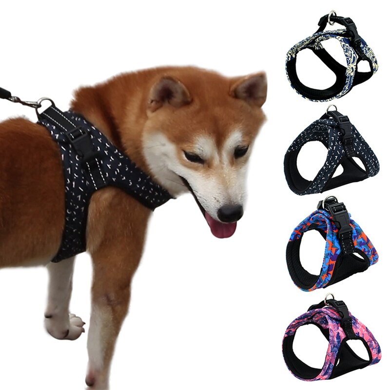 Reflective Printed Chest Strap Set - Premium all pets - Just $17.52! Shop now at Animal Bargain
