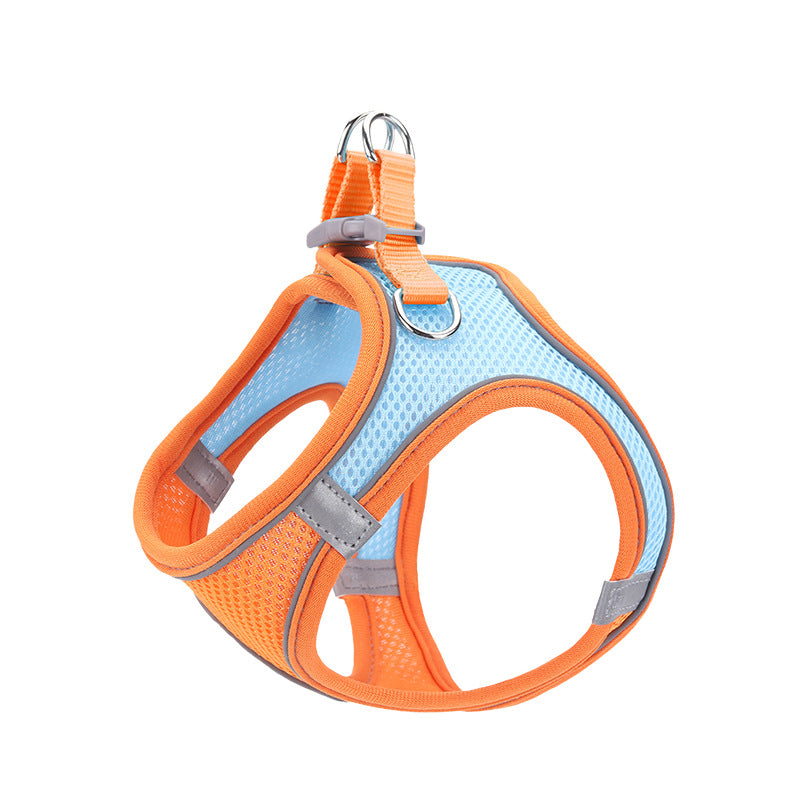 Pet Chest Strap Breathable Vest Reflective Traction Rope Suit - Premium all pets - Just $15.26! Shop now at Animal Bargain