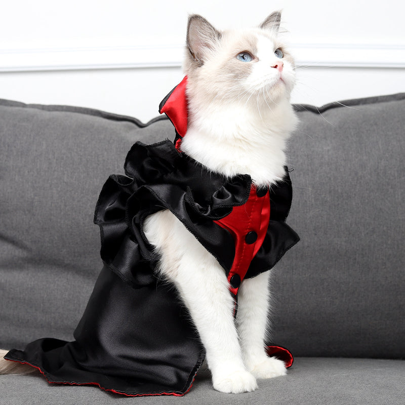 Cat Halloween Vampire Transformation Costume - Premium all pets - Just $51.02! Shop now at Animal Bargain