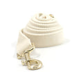 Cream Tufted Dog Collar Gold Buckle - Premium all pets - Just $20.67! Shop now at Animal Bargain