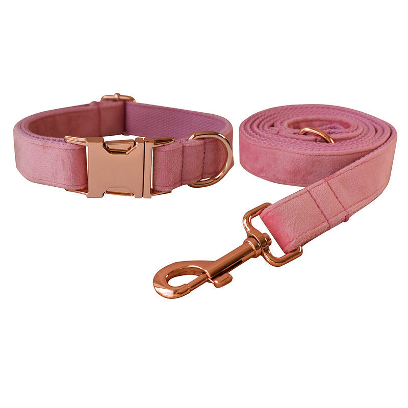 Velvet Dog Collar Double Layer Microfiber - Premium all pets - Just $12.74! Shop now at Animal Bargain