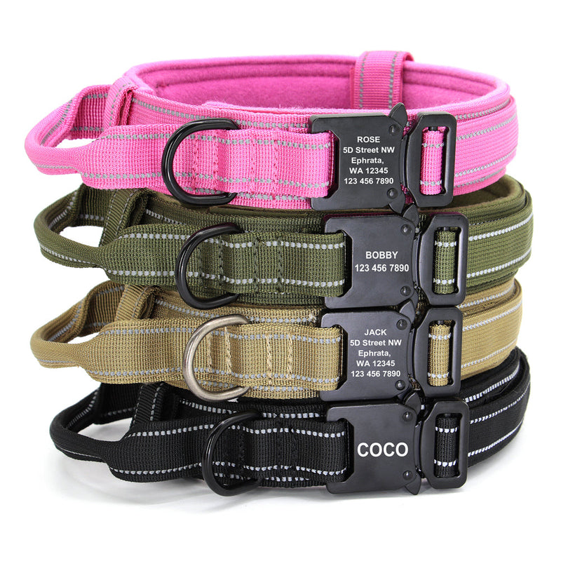 Medium Large Dog CollarsDog Collars - Premium Collars + Leashes - Just $78.29! Shop now at Animal Bargain
