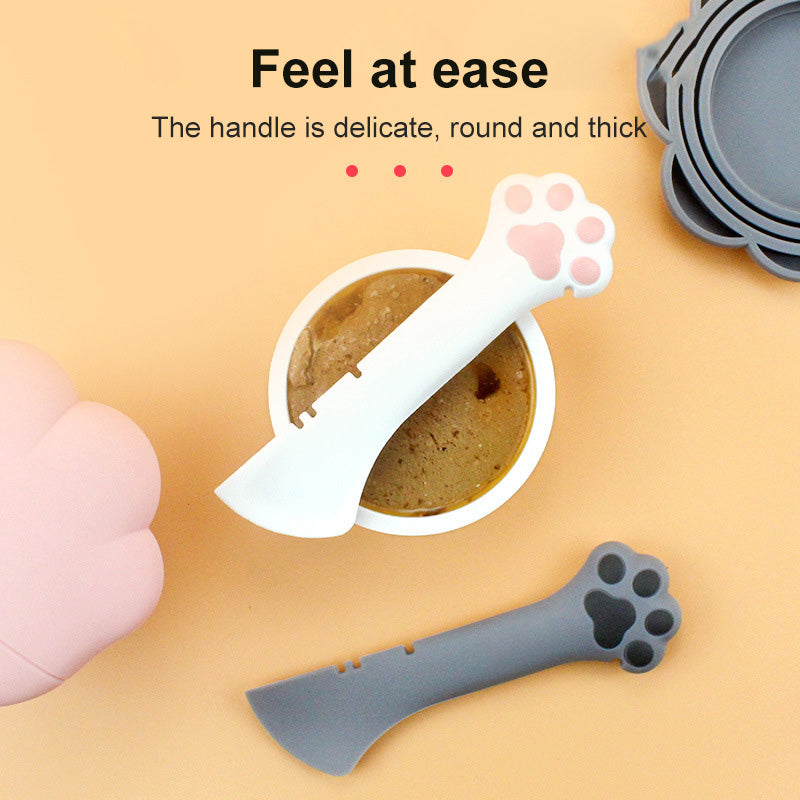 Multifunction Pet Canned Spoon Jar Opener Puppy Feeding Mixing Wet Dry Scoop Cat Dog Accessories Feeder Shovel Pets Tableware Multifunction Pet Canned Spoon Jar Opener Puppy - Premium all pets - Just $87.26! Shop now at Animal Bargain