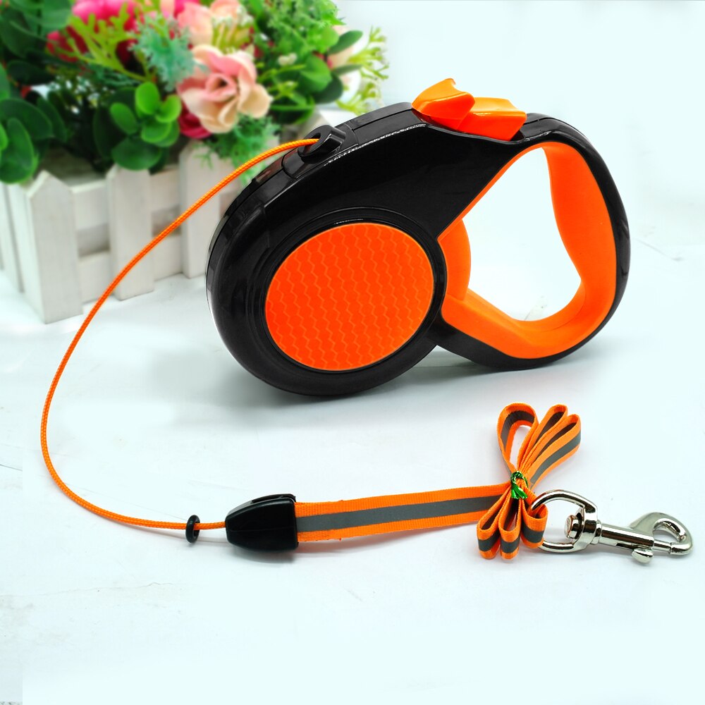 Retractable Dog Leash Automatic Extending Nylon Puppy Pet Dog Leashes Lead Dog Walking Running Leash Traction Rope 3m 5m 8m - Premium all pets - Just $14.85! Shop now at Animal Bargain
