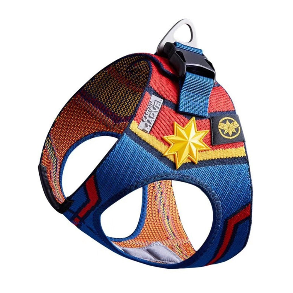 Superhero Series Dog Cat Harness Pet Adjustable Vest Walking Lead Leash for Puppy Harness for Small Medium-sized Dogs Cats - Premium all pets - Just $35.10! Shop now at Animal Bargain