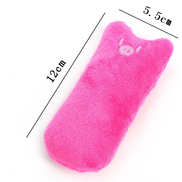 Teeth Grinding Catnip Toys Funny Interactive Plush Cat Toy Pet Kitten Chewing Vocal Toy Claws Thumb Bite Cat mint For Cats - Premium Pet Toys - Just $27! Shop now at Animal Bargain