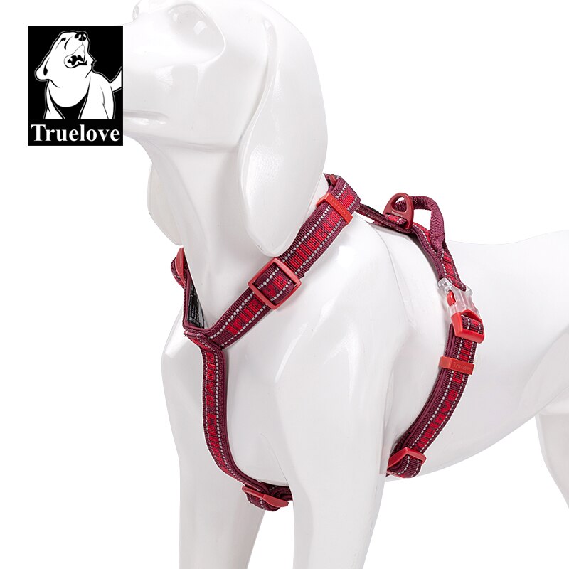 Truelove Pet Harness No Pull Tactical Service Pet Lift Breathable Mesh Reflective Sport Padded Dog Harness Vest TLH6172 - Premium all pets - Just $21.60! Shop now at Animal Bargain