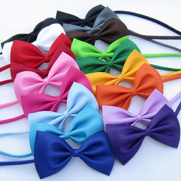 Mix Color Wholesale 50/100 pcs Pet Grooming Accessories For Dogs Rabbit Cat Dog Bow Tie Adjustable Puppy Dog Bows Pet Products - Premium  - Just $16.20! Shop now at Animal Bargain
