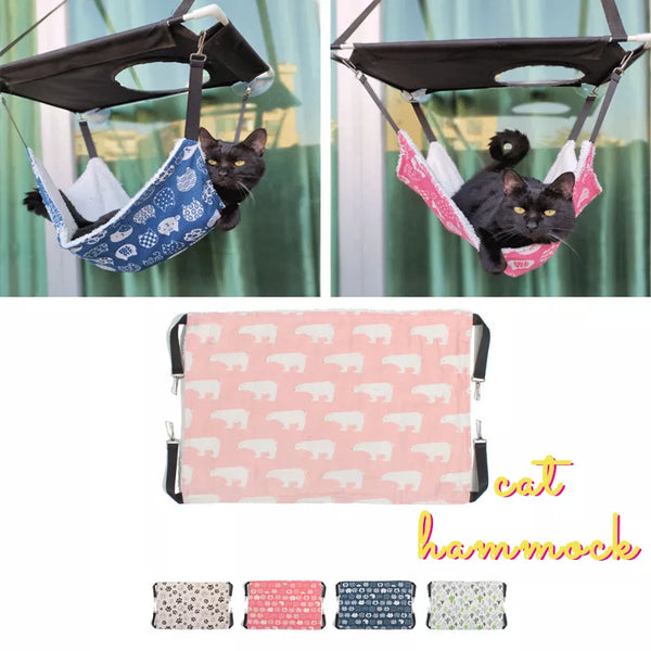 Double Hanging Hammock Cotton Cat Hammock Pet Beds Cat House Hanging Guinea Pig Bed Hamster Mouse Squirrel Cat Products For Pets - Premium All Pets - Just $12! Shop now at Animal Bargain