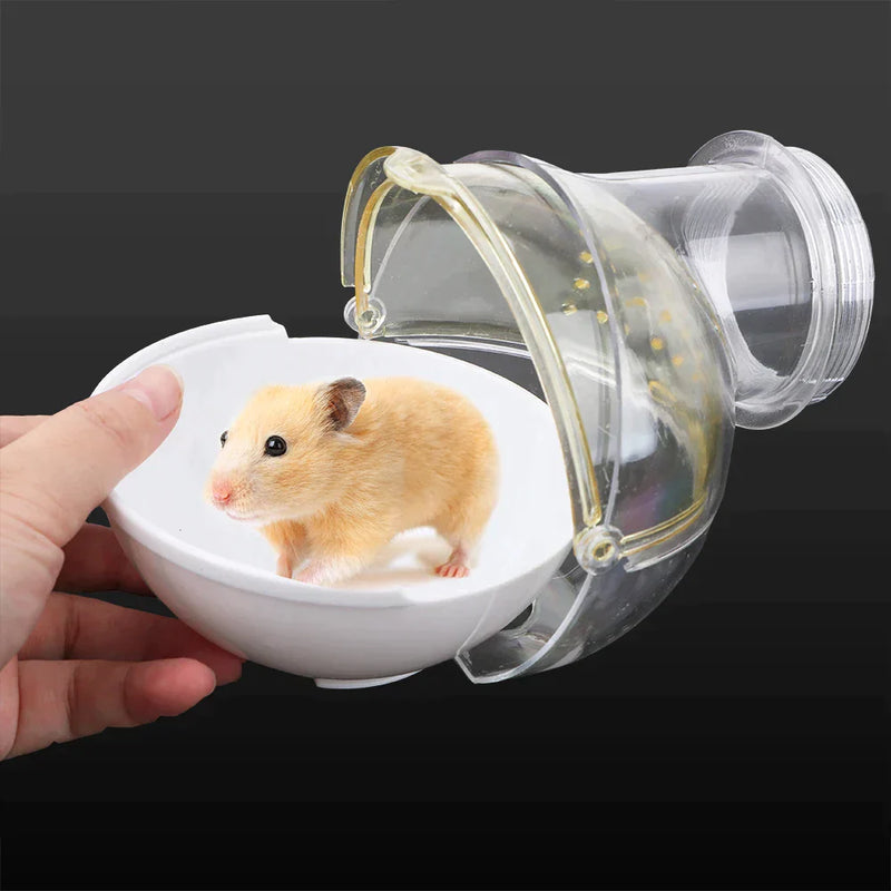 Cage Box Hamsters Mouse Rabbit Chinchilla Rat House For Pets Sauna Room Small Animals Pet Hamster Toilets Bathroom Washroom - Premium All Pets - Just $9! Shop now at Animal Bargain