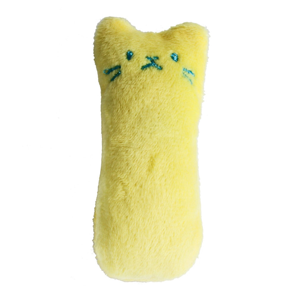 Teeth Grinding Catnip Toys Funny Interactive Plush Cat Toy Pet Kitten Chewing Vocal Toy Claws Thumb Bite Cat mint For Cats - Premium Pet Toys - Just $27! Shop now at Animal Bargain
