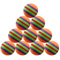10Pcs Colorful Cat Toy Ball Interactive Cat Toys Play Chewing Rattle Scratch Natural Foam Ball Training Pet Supplies - Premium All Pets - Just $29.70! Shop now at Animal Bargain
