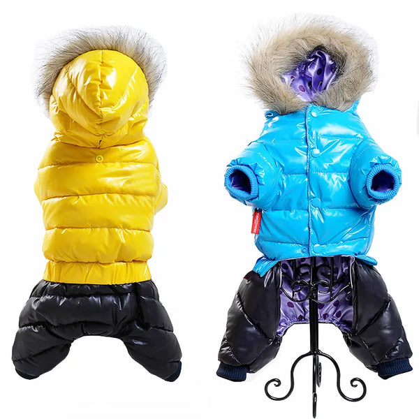 Winter Pet Dog Clothes Thicken Warm Jacket For Small Large Dogs Waterproof Puppy Pet Coat Chihuahua Pug French Bulldog Clothing - Premium  - Just $37.80! Shop now at Animal Bargain
