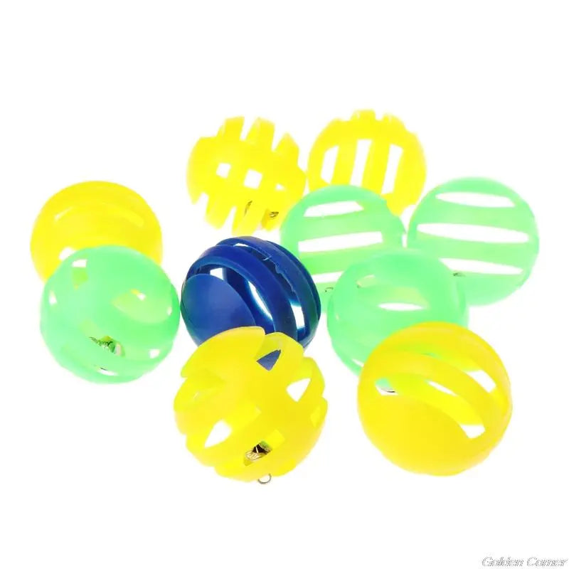 10 Pcs Pet Toy Latex Balls Colorful Chew For Dogs Cats Puppy Kitten Soft Elastic Dropshipping - Premium All Pets - Just $31.05! Shop now at Animal Bargain