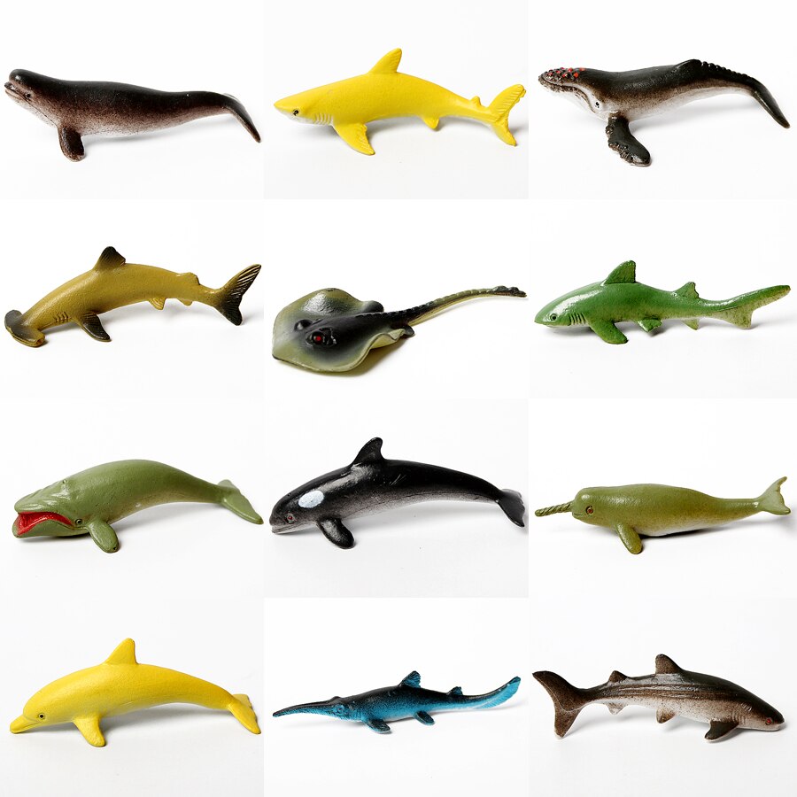 Underwater Deep Sea Creatures Tropical fish,Shark Animal Action Figures Sea Creatures Educational Toys for Kids-Assorted Styles - Premium Pet Toys - Just $32.40! Shop now at Animal Bargain