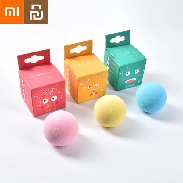 Youpin Xiaomi Smart Cat Ball Toys Interactive Catnip Pets Playing Ball Cats Training Toy Pets Squeaky Supplies Products Toy Cats - Premium All Pets - Just $10.80! Shop now at Animal Bargain