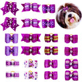 10pcs/lot Hand-made Small Hair Bows For Dog Rubber Band Cat Hair Bowknot Boutique Valentine's day Dog Grooming Pet Accessories - Premium  - Just $29.70! Shop now at Animal Bargain
