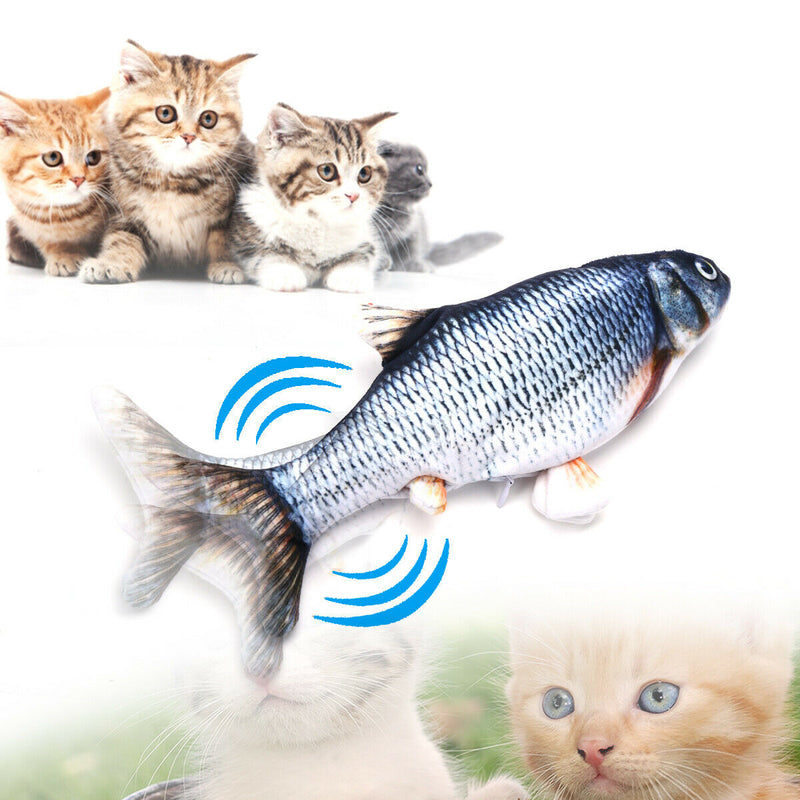 Pet Soft Electronic Fish Shape Cat Toy Electric USB Charging Simulation Fish Toys Funny Cat Chewing Playing Supplies Dropshiping - Premium Pet Toys - Just $106.69! Shop now at Animal Bargain