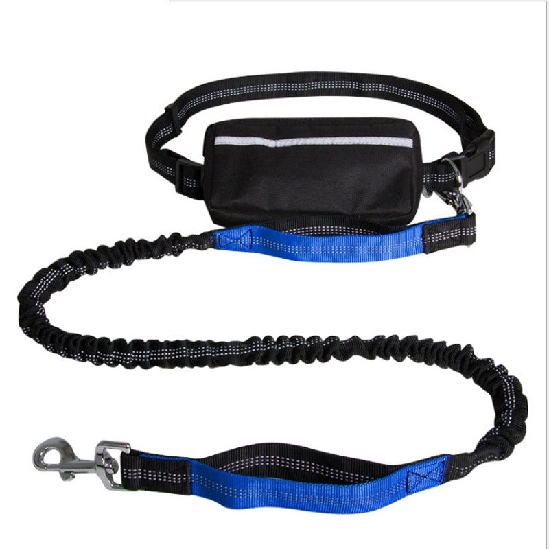 Nylon Reflective Retractable Running Hands Free Dog Leash - Premium All Pets - Just $59.72! Shop now at Animal Bargain
