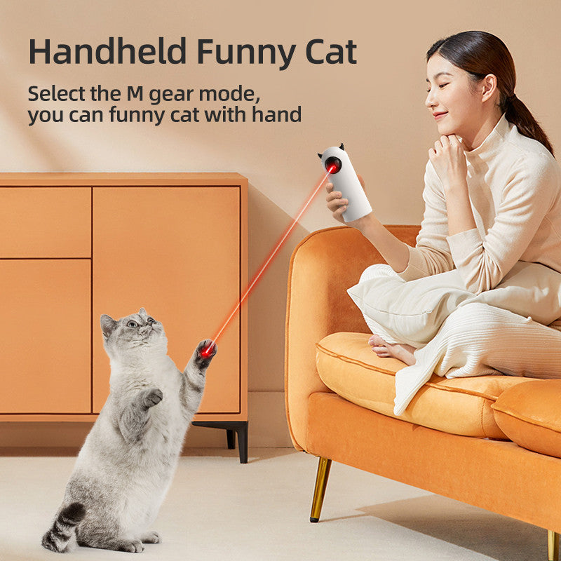 Electric Automatic Infrared Cat Teaser Toys - Premium all pets - Just $137.59! Shop now at Animal Bargain