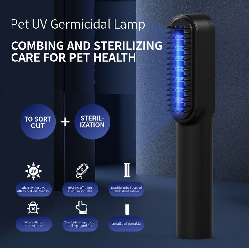 Pet Comb Comb Cat Dog Deodorant Kill Bacteria Comb UV Cat Moss Detection Light Pet Supplies - Premium all pets - Just $91.25! Shop now at Animal Bargain