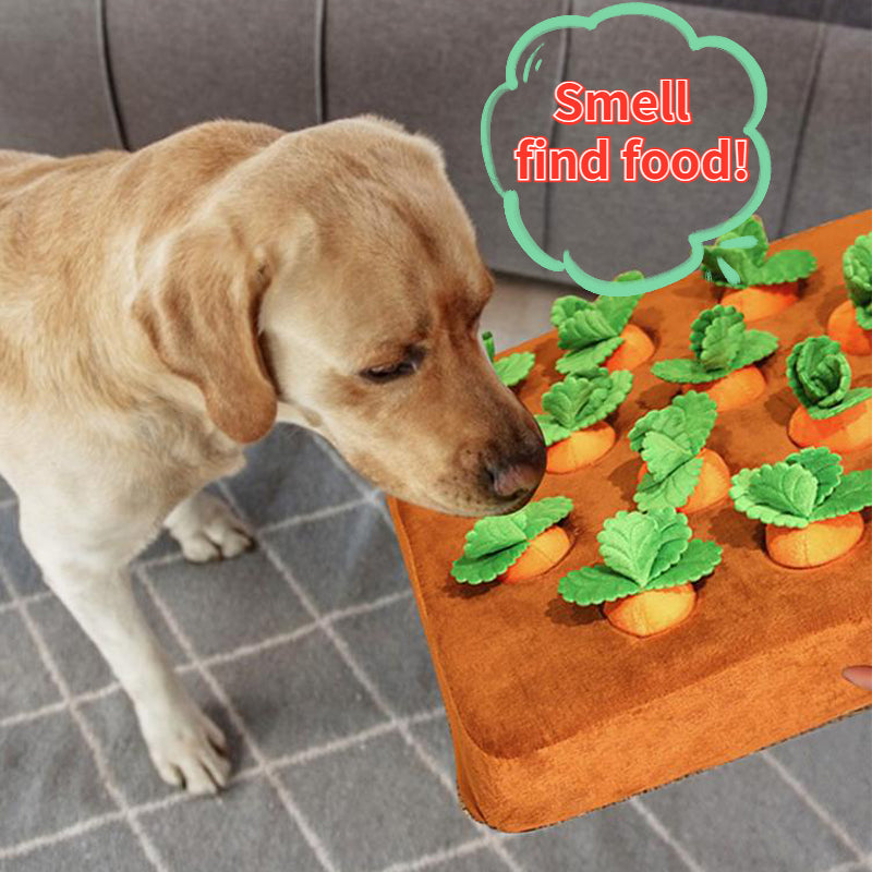 Pet Dog Toys Carrot Plush Toy Vegetable Chew Toy For Dogs Snuffle Mat For Dogs Cats Durable Chew Puppy Toy Dogs Accessories - Premium Pet Toys - Just $14.35! Shop now at Animal Bargain