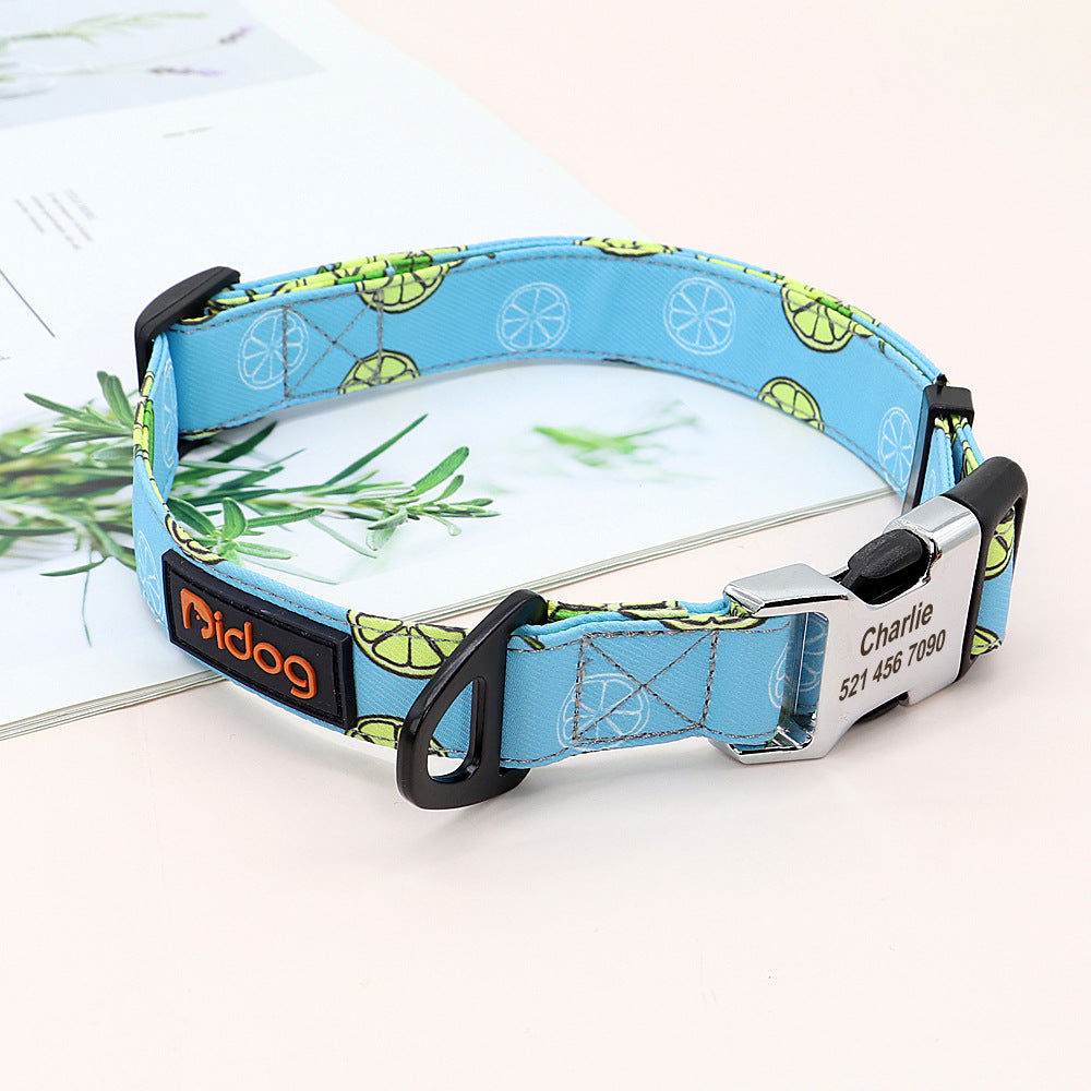 New Dog Cute Pet Neck Lettering Collar - Premium Collars + Leashes - Just $68.09! Shop now at Animal Bargain