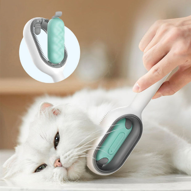 Pet Grooming Brush Dematting Dog Comb Cat Brush To Remove Floating Hair Sticky Hair With Tank Pet Cleaning Supplies - Premium All Pets - Just $11.68! Shop now at Animal Bargain