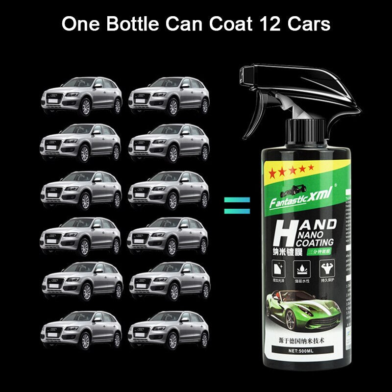 100ml-500ml Nano Ceramic Car Coating Auto Detailing Products Liquid Spray Polish Wax Film Paint Care Protector Kit Accessories - Premium all pets - Just $14.85! Shop now at Animal Bargain