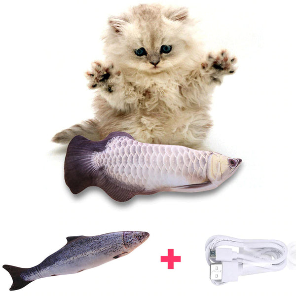 Cat Kicker Fish Toy - Premium All Pets - Just $62.10! Shop now at Animal Bargain