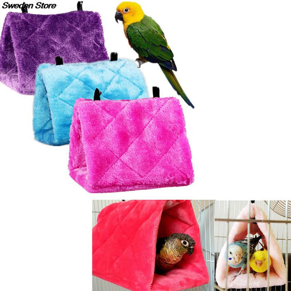 1Pc Pet Hamster Cage House Hanging Nest Parrot Parakeet Budgie Cockatiel Warm Bed Rat Hammock Bird Winter Toys - Premium all pets - Just $31.05! Shop now at Animal Bargain